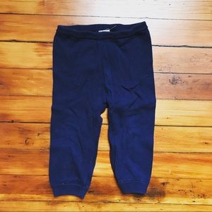Egg cotton knit pants